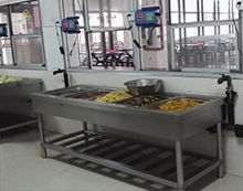 学校食堂分餐间